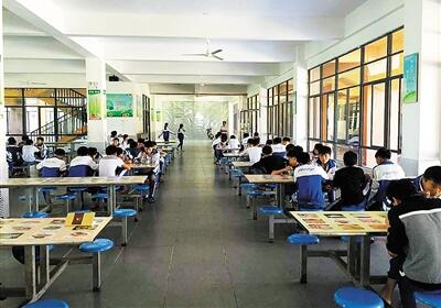寧?？h知恩中學首家“5H示范食堂”全新面世